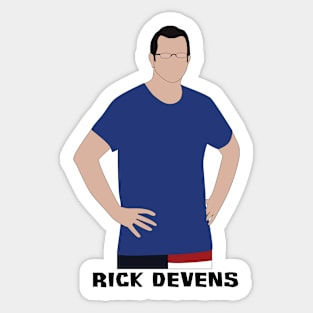 Rick Deven Sticker